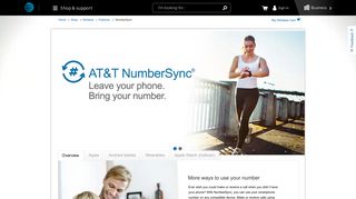 NumberSync Wireless Phone Feature – AT&T