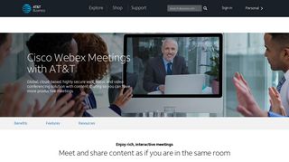 Cisco Webex Meetings with AT&T - Conferencing Solution