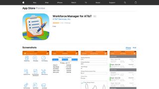 Workforce Manager for AT&T on the App Store - iTunes - Apple