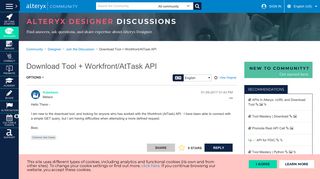 Download Tool + Workfront/AtTask API - Alteryx Community