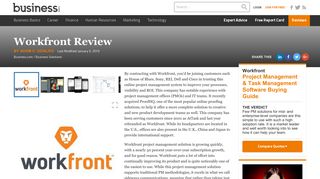 Workfront Review 2018 | Online Project Management - Business.com