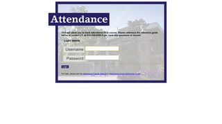 Attendance Login