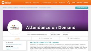 Attendance on Demand - FeaturedCustomers