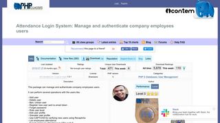 Attendance Login System: Manage and authenticate company ...