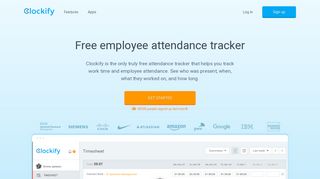Free Employee Attendance Tracker - Clockify