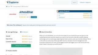 AttendStar Reviews and Pricing - 2019 - Capterra