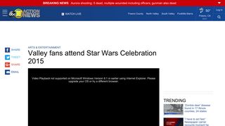 Valley fans attend Star Wars Celebration 2015 | abc30.com