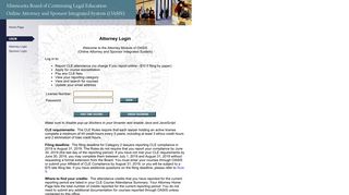 Attorney Login: Minnesota Board of Continuing Legal Education -