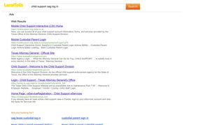 Search results for child support oag log in - LocalToUs