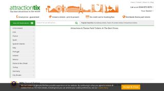 AttractionTix!!: Cheap Attraction Tickets, Theme Park Tickets & Tours