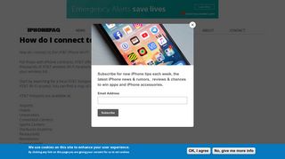 How do I connect to free AT&T iPhone Wi-Fi? | The iPhone FAQ