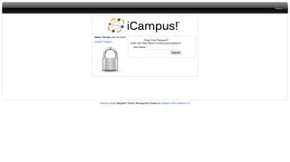 iCampus: Forgot Password?