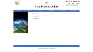 Atul Bioscience Ltd: Employee Login