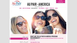 Who can apply? - Au Pair in America Cultural Exchange Program