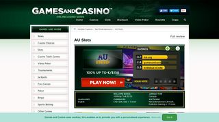 AU Slots Mobile Casino
