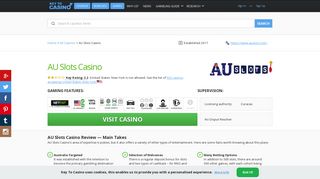 Au Slots Casino: Pokies, Other Games, Bonuses – Keytocasino