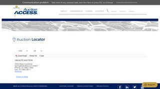 AuctionACCESS - AUCTION LOCATOR