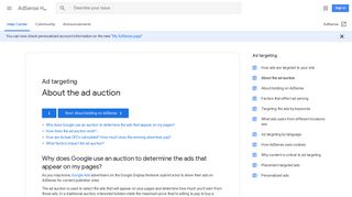 About the ad auction - AdSense Help - Google Support