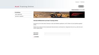 Audi Training Online