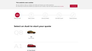 Quote My Audi | Audi UK