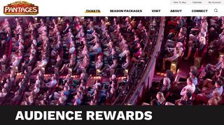 Audience Rewards | Hollywood Pantages