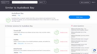 10+ Websites Like AudioBook Bay - Best AudioBook Bay Alternatives ...