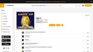 login in | Playlist by jakeskidog | Audiomack