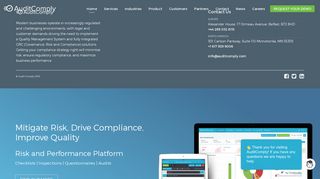 AuditComply - Risk & Performance Management Platform