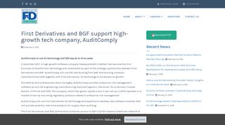 First Derivatives and BGF support high-growth tech company ...