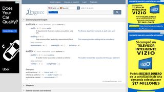 auditoría - English translation – Linguee