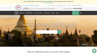 Audley Travel: Tailor-Made Tours, Luxury Holidays & Safaris
