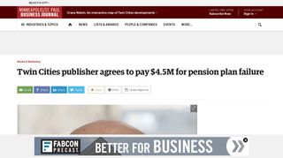 ECLA publisher Augsburg Fortress agrees to pay $4.5 million for ...