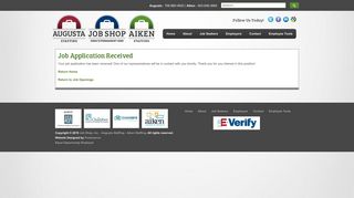 Job Application Received | Job Shop, Inc. - Augusta Staffing - Aiken ...