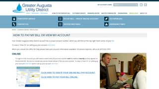How to Pay Your Bill :: Greater Augusta Utility District