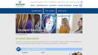 Student Resources - Aultman College