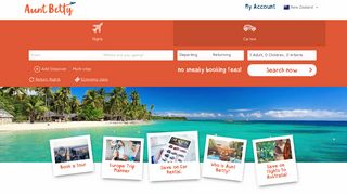 Cheap Flights | Book online with Aunt Betty!