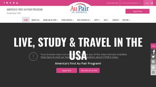 Au Pair in America | Aupair USA Jobs | America Summer Jobs | AuPair ...