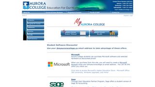 Aurora College - MyAuroraCollege
