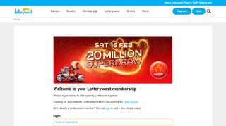 Play now - Upgrade your membership for free | Lotterywest