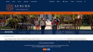 AUSOM | Office of University Scholarships - Auburn University