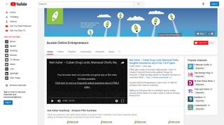 Aussie Online Entrepreneurs - YouTube