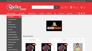 Aussie Pacific | Online Wholesaler Australia | Online Workwear
