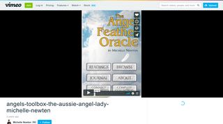 angels-toolbox-the-aussie-angel-lady-michelle-newten on Vimeo