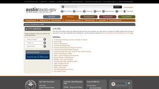 Utilities | AustinTexas.gov - The Official Website of the City of Austin