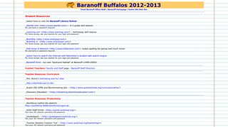 BARANOFF Online Resources - Austin ISD