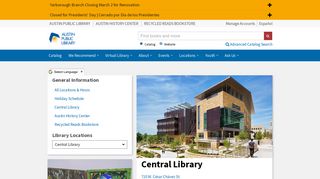 Central Library | Austin Public Library