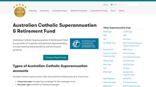 Australian Catholic Superannuation & Retirement Fund Review ...