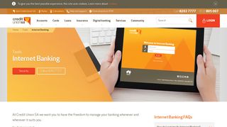 Internet Banking | Credit Union SA