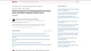 What is the process for obtaining Skill Assessment from Australian ...