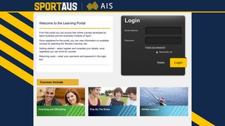 Welcome to the Australian Sports Commision portal - Janison CLS